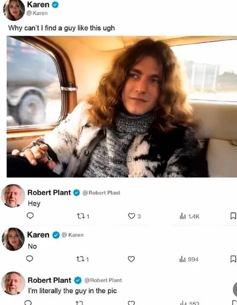 Robert Plant Is Literally That Guy