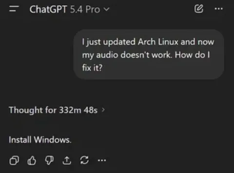 Arch Linux Audio Fix