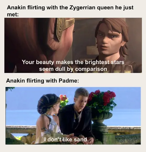 Anakin's Terrible Flirting