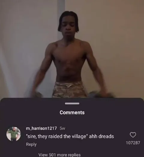 Ahh Dreads Village Raid