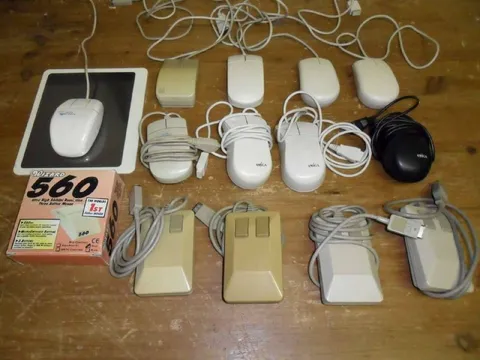 Vintage Computer Mouse Collection