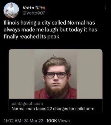 Normal Man Faces 22 Charges