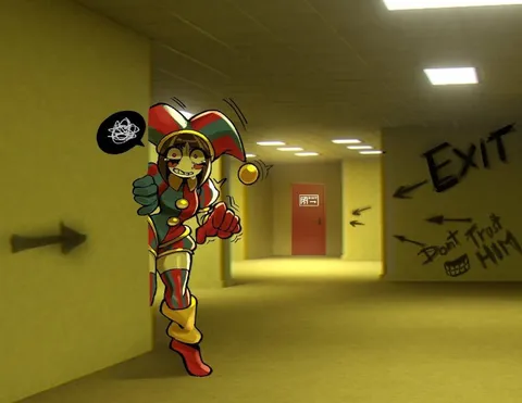 Don’t Trust Him in the Backrooms