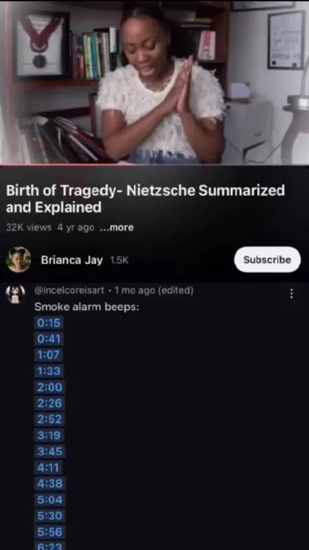 Nietzsche Smoke Alarm Summary