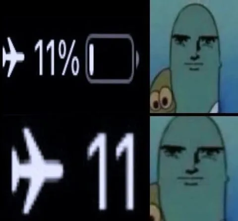 Самолёт на 11 процентах