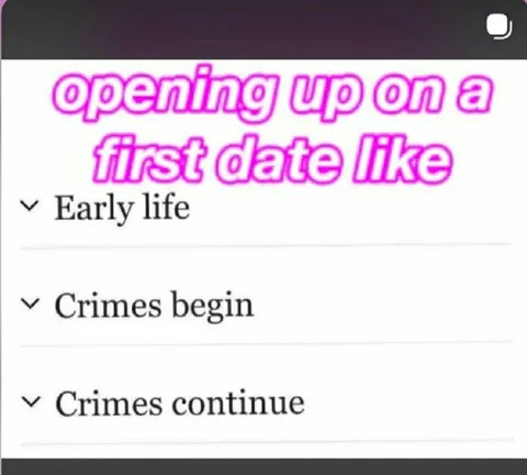Opening Up on a First Date