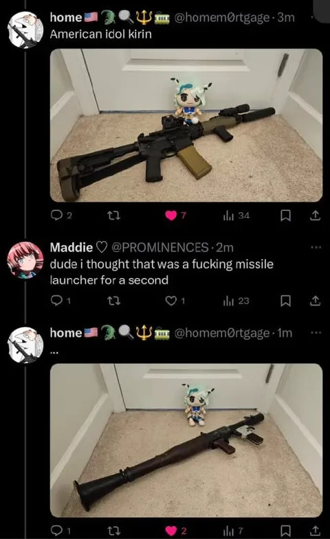 Thought It Was a Missile Launcher