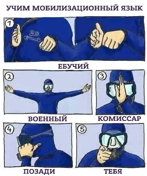Мобилизационный язык жестов