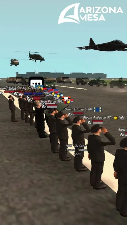 Суровый парад в GTA