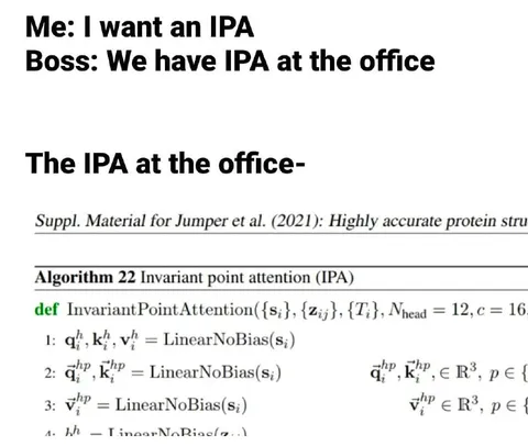 IPA at the Office