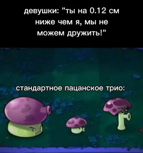 Стандартное пацанское трио