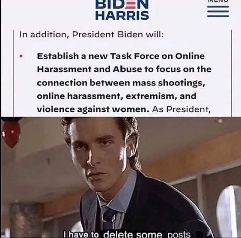 Patrick Bateman Deletes Posts