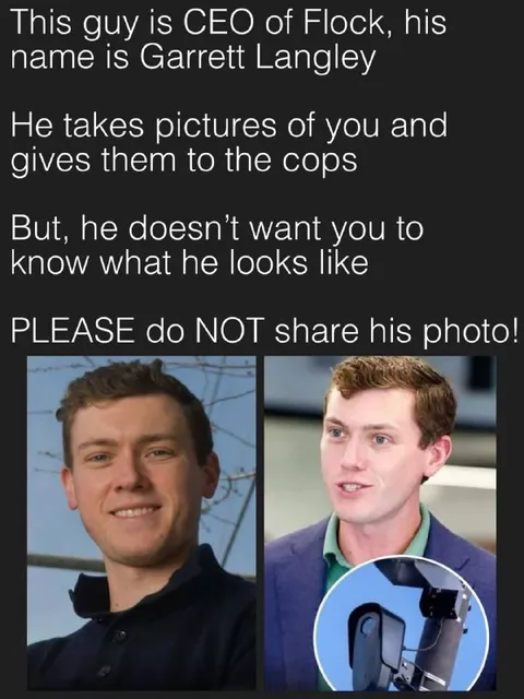 Flock CEO Spy Camera Meme