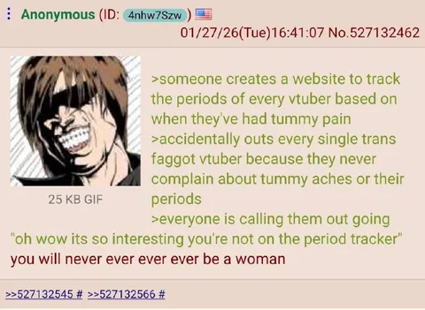 Period Tracker Outs Every Trans Vtuber
