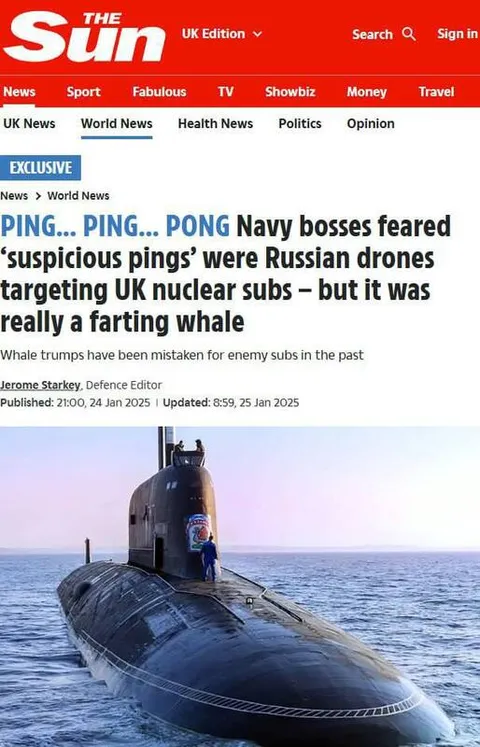 Russian Drones Were a Farting Whale
