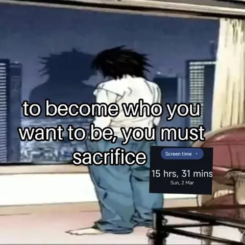 Sacrifice for Screen Time