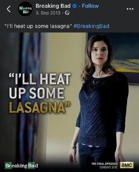 I'll Heat Up Some Lasagna