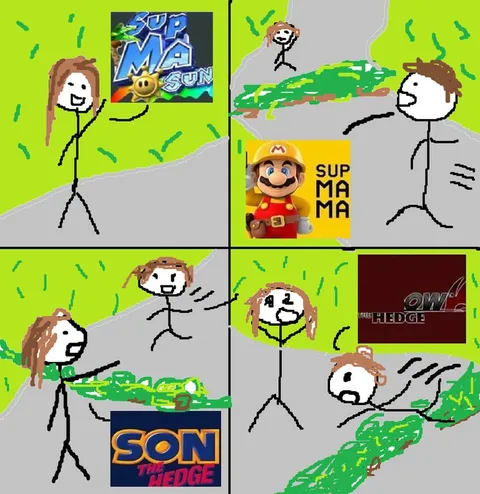 Mario Runs Faster Than Sonic