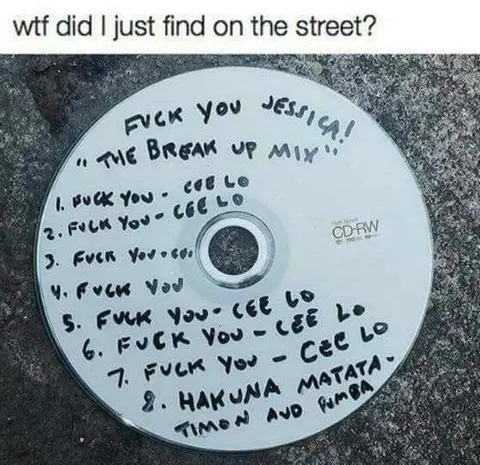 Jesse Breakup Mix CD