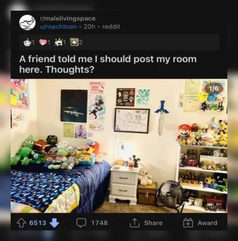 A Friend Told Me to Post My Room