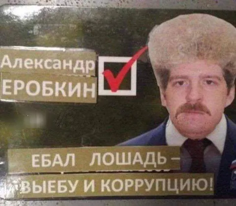 Ебал лошадь — выебу коррупцию