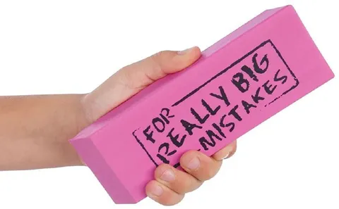 For Really Big Mistakes
