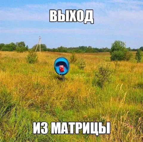 Выход из матрицы в поле