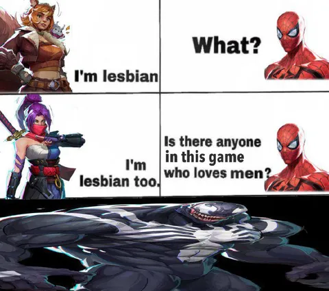 Spider-Man Looks for Men