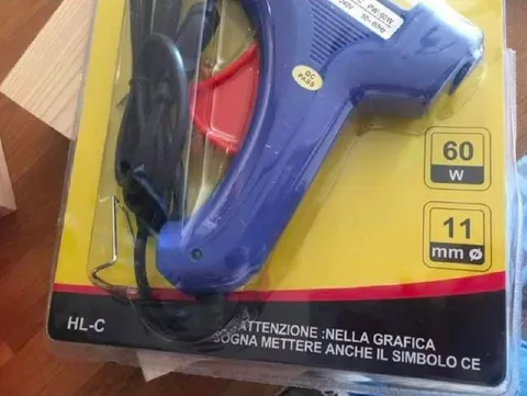 Il simbolo CE sulla confezione