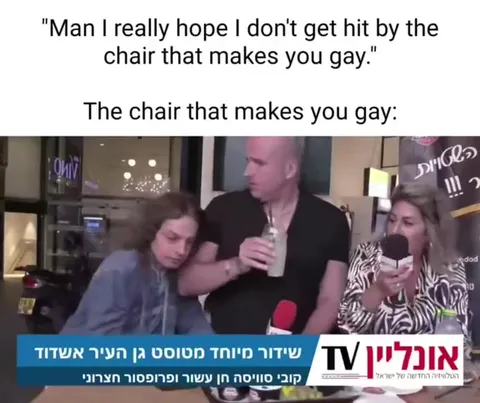 The Chair That Makes You Gay