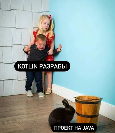 Котлин разрабил проект на Java
