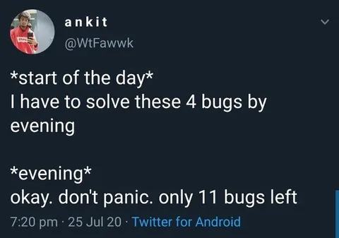 Only 11 bugs left