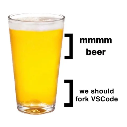 Mmm beer, fork VSCode