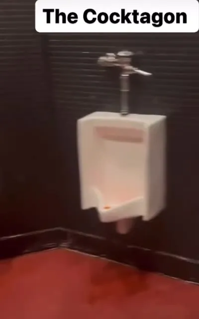 The Cocktagon Urinal Arrangement