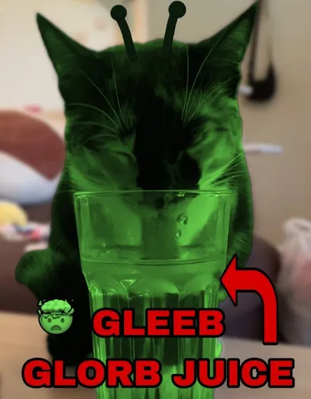 Gleeb Glorb Juice Cat