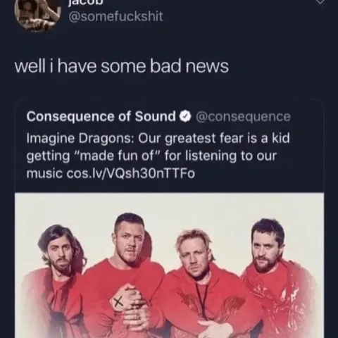 Imagine Dragons Bad News