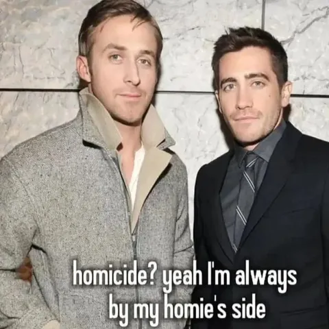 Homicide? I'm Always by My Homie's Side