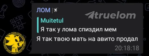 Мем украден у лома