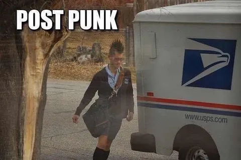 Post Punk Mail Carrier
