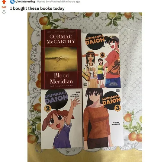 Blood Meridian Among Azumanga Books