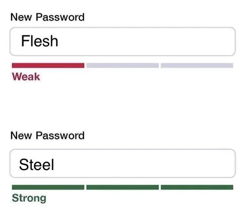 Flesh Weak, Steel Strong