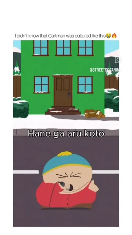 Cartman sings Cruel Angel's Thesis
