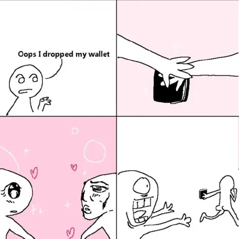 Oops I Dropped My Wallet