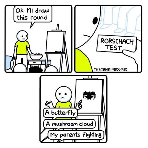 Rorschach Test Drawing Joke
