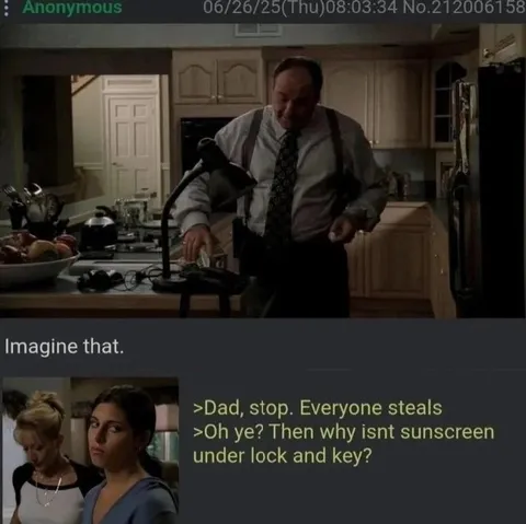 Dad Stops Everyone Stealing