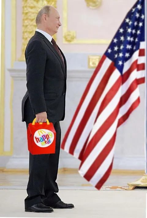Putin Brings a Happy Meal