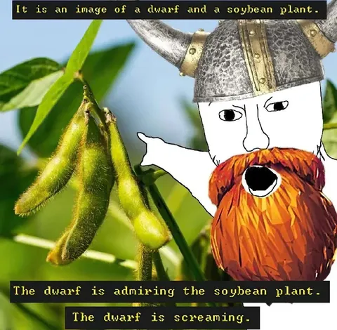 Dwarf Screaming at Soybean