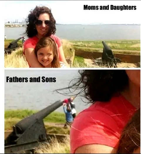 Moms and Daughters vs Fathers and Sons