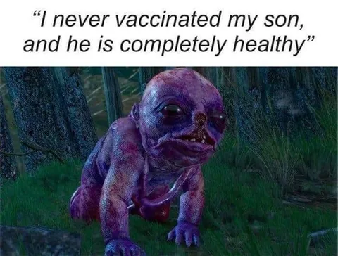 Unvaccinated Son Is Healthy