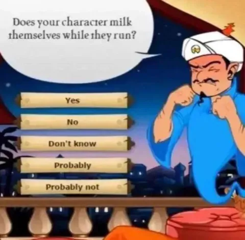 Does Your Character Milk Themselves